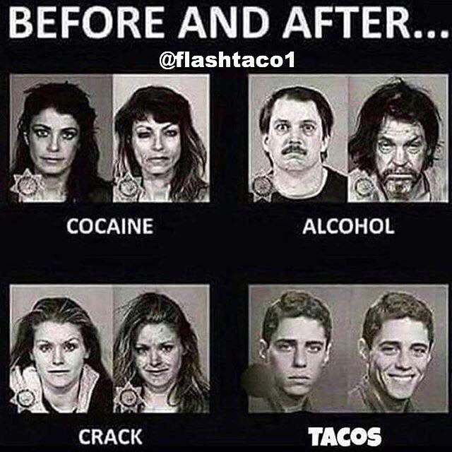 FlashTaco1's tweet photo. Don't buy drugs!! buy tacos!! #flashtacoss #tacotuesdays #food #instafood #dailyfoodfeed #… https://t.co/I1fiSFvcUR https://t.co/LQoNJ8CCmu