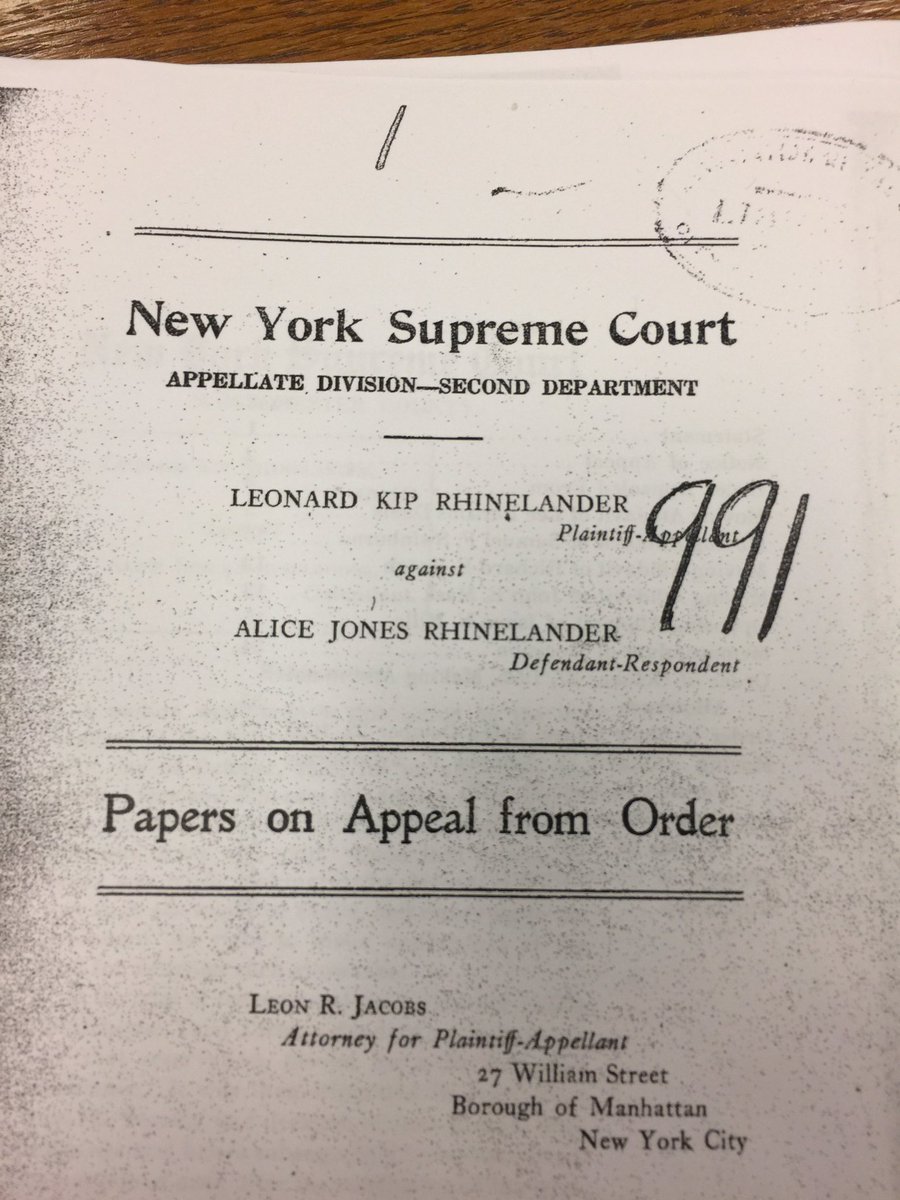 MissAlyvia's tweet photo. Just a typical night, you know? But if I have to read 1,000+ pages, I'm glad it's on the Rhinelander case! So interesting https://t.co/w4CK506lHS