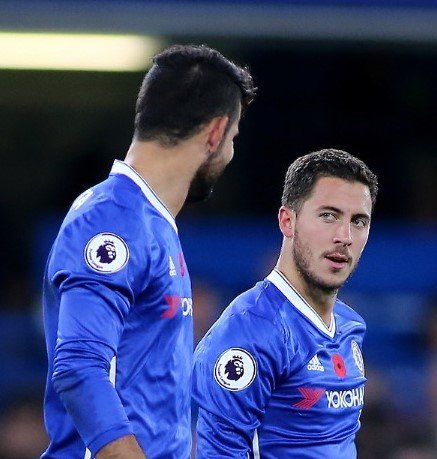 Eden Hazard: "I have already told Costa: 'you can become top scorer, I'll become POTY.'