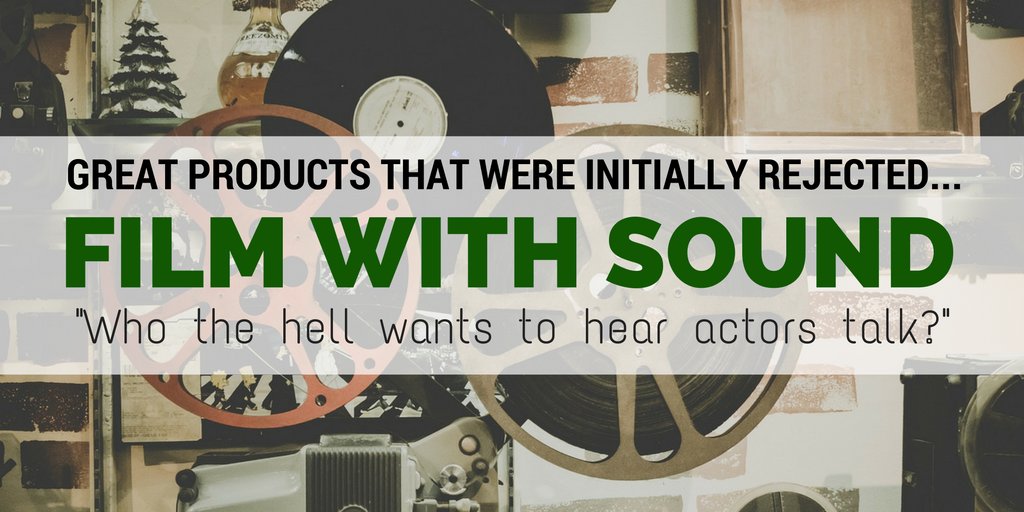 BeanstalkAUS's tweet photo. Even the Warner Bros doubted #innovation at one point - rejection essential for success | article by @gijsvanwulfen https://t.co/PxOO08MH0s https://t.co/zep73xKypg