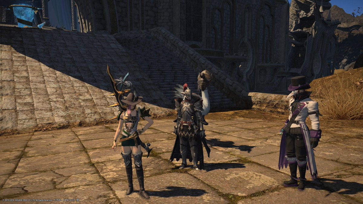 Panicpronegames's tweet image. #PS4share Playing some ff14 with @panicamanda4
