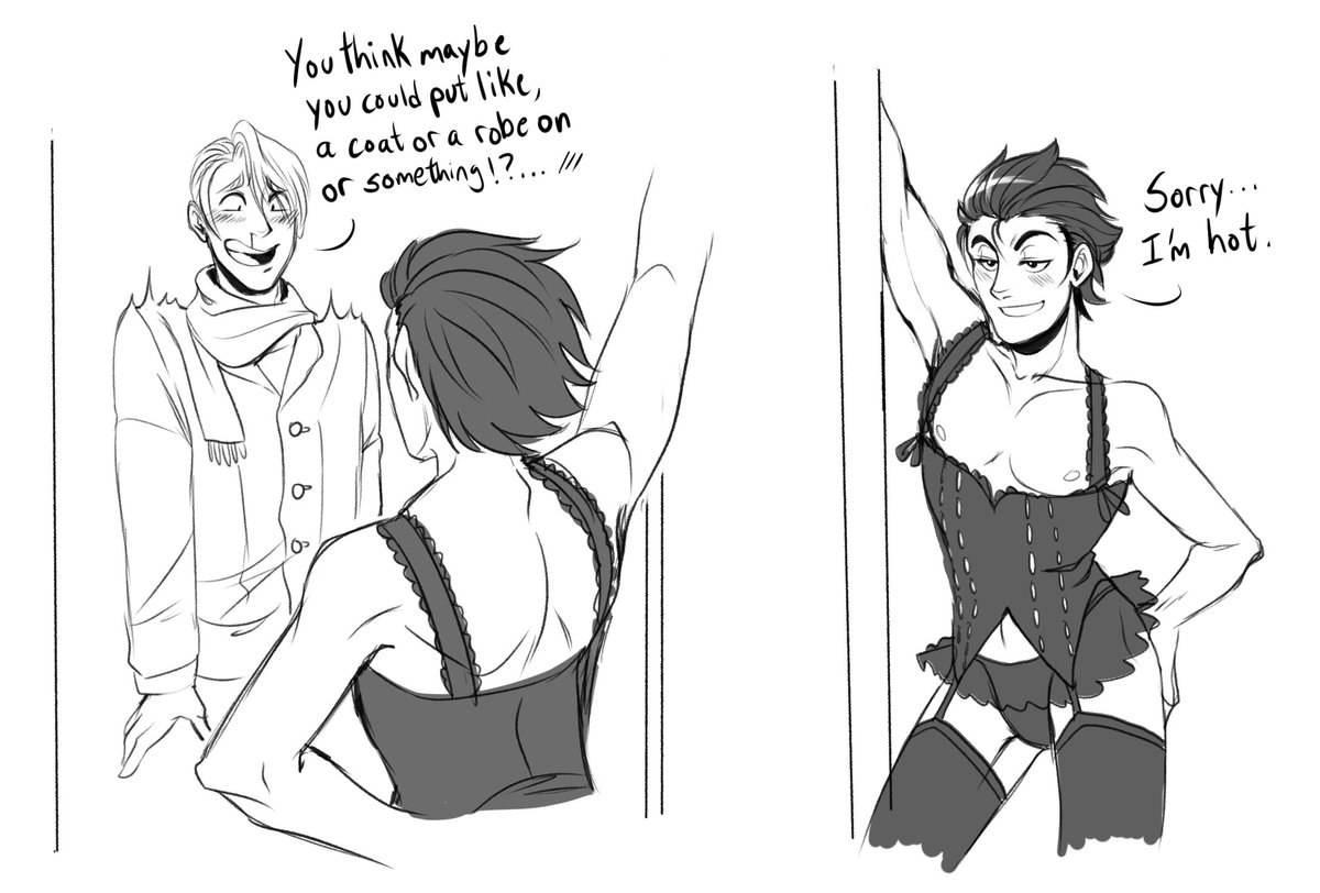 madelezabeth's tweet photo. blades of glory is such a stupid movie. #YuriOnIce https://t.co/SIEdquAEbV