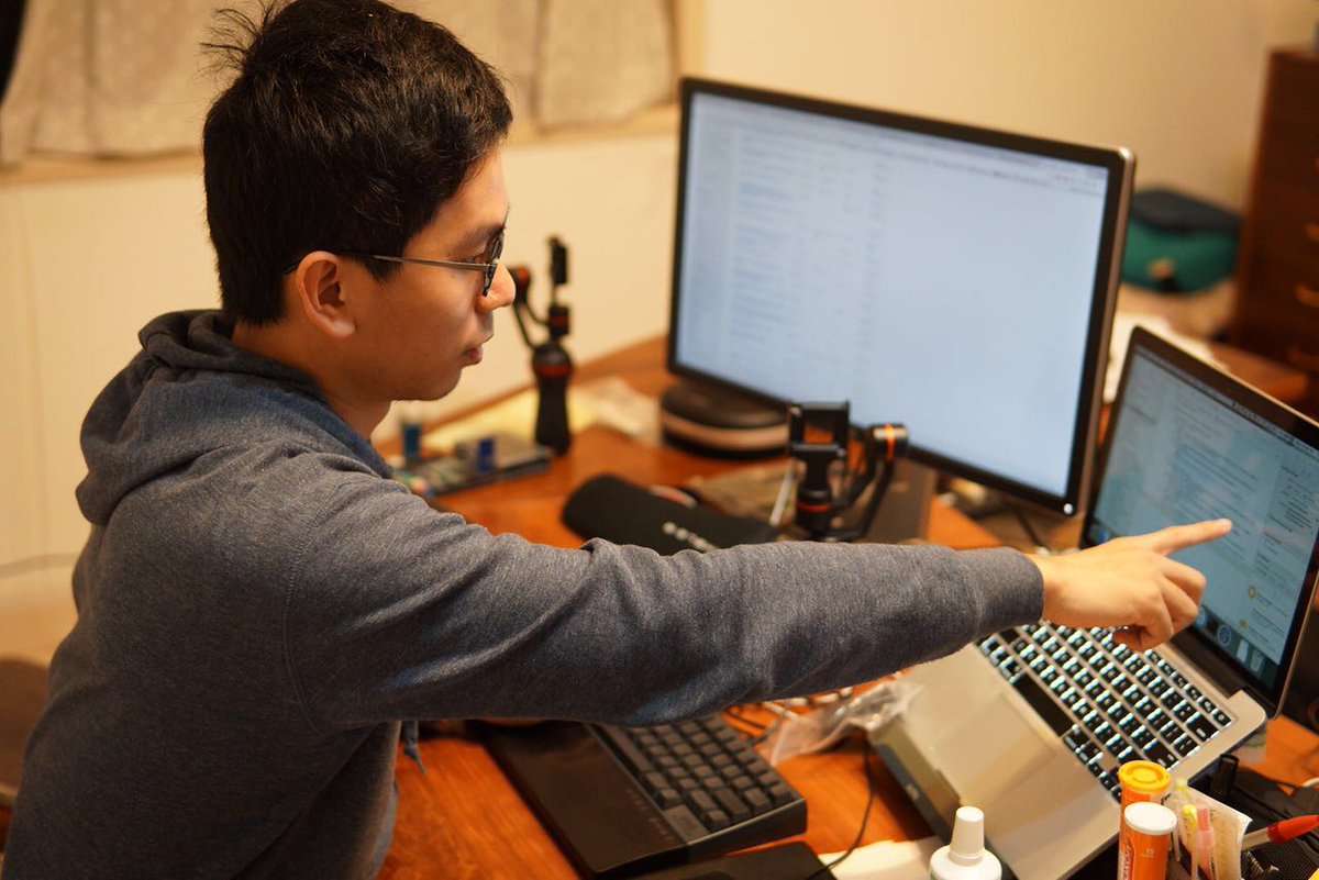 VimbleOfficial's tweet photo. We have reached our first stretch goal, 1 million HKD! we will start to develop object tracking function. Check out Rian’s geeky workplace! https://t.co/xEeViNOCdL