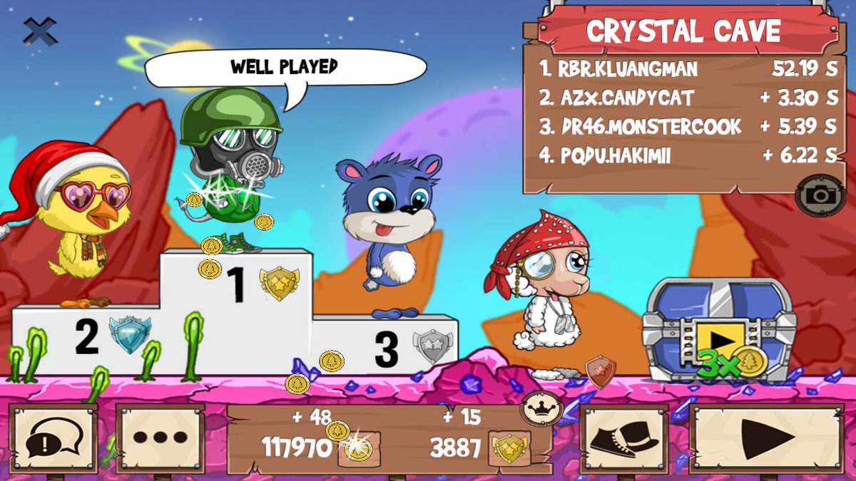 azri_____'s tweet photo. Want to catch an L? #funrun2 #Candycat #monstercook #HAKIMII https://t.co/SJ0f3tt4js