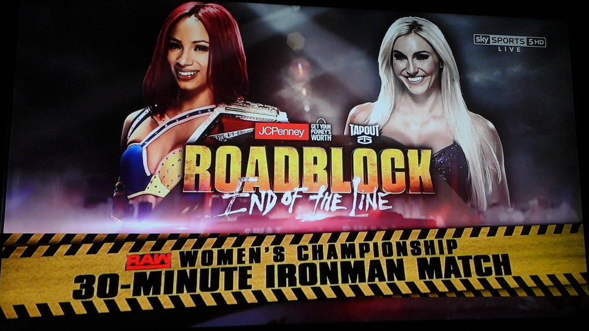 wweLovatic4ever's tweet image. #Raw women's championship 
@SashaBanksWWE vs @MsCharlotteWWE 
30 minute #ironman match at #WWERoadblock end of the line