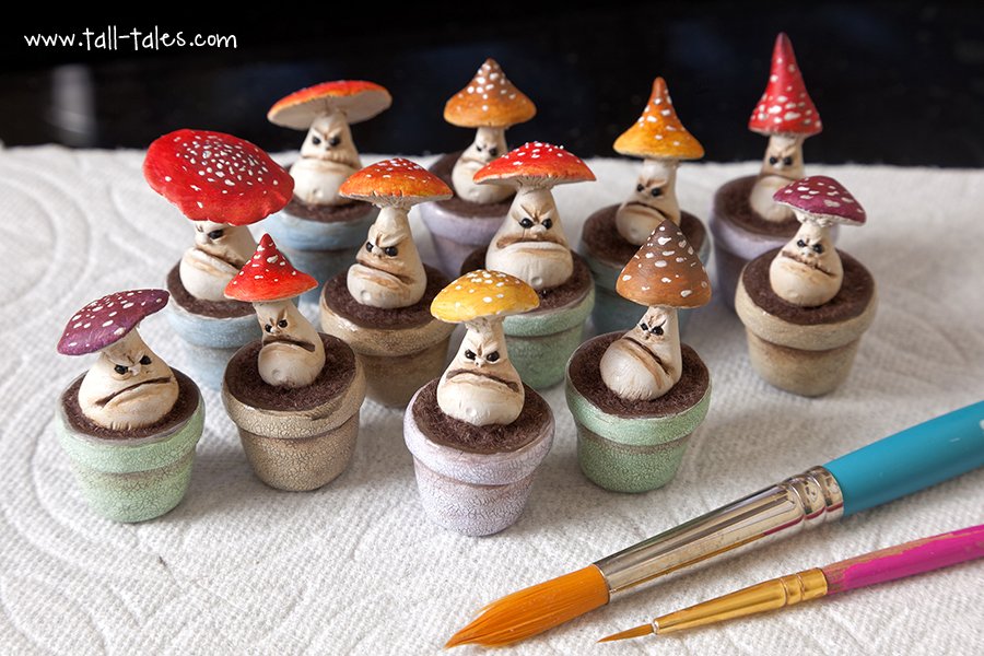 caromfw's tweet photo. What wonders down in the fairy tale garden.. blog post and behind the scenes here! https://t.co/HnItWgb4Ir #talltalesproductions #fimo #cute https://t.co/3VbS0L1WH3