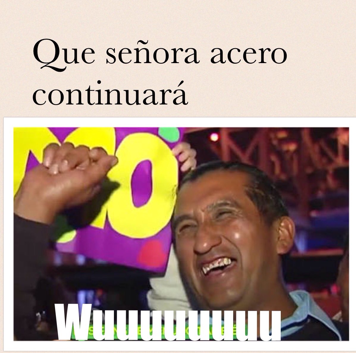 ItsKassGuajardo's tweet photo. Que señora acero continuará
-wuuuuu https://t.co/LRSyStBltK