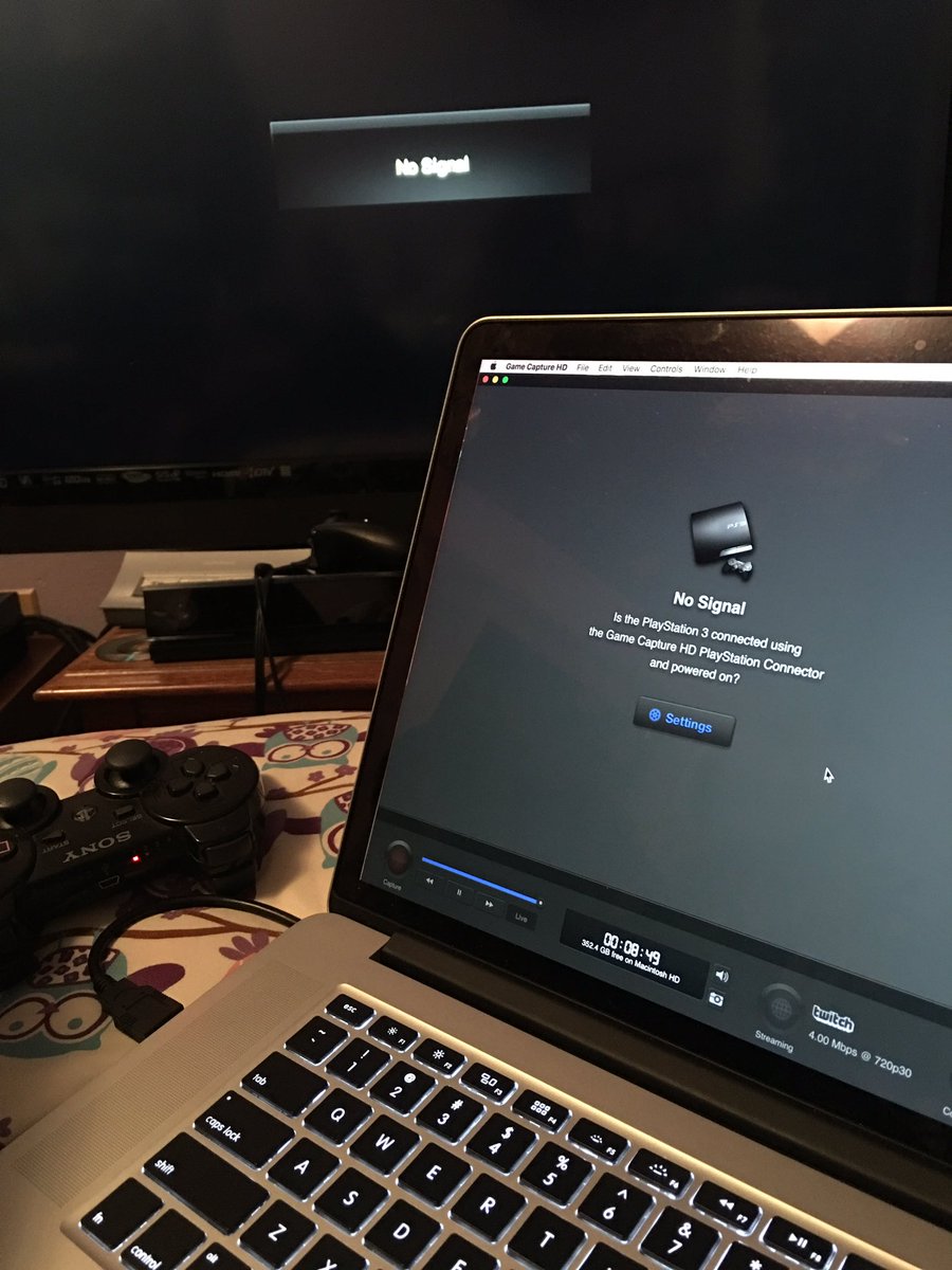 OhLook_ABunny's tweet image. I'm just having #alltheproblems with setting up the #PS3 and #Elgato 🙄