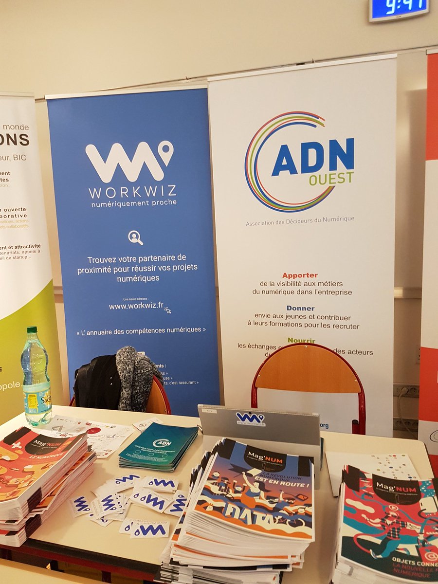 franz_jarry's tweet photo. @adnouest présent au colloque @IoTAngersEseo ! Testez https://t.co/6yJYjgZH1c pour trouver votre partenaire numérique de proximité ! https://t.co/pK8AInrxuA