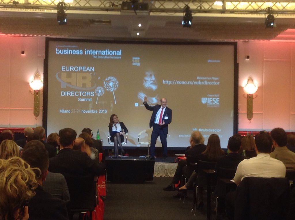 <a href="/conorneill/">Conor Neill</a> #leadership #communication e #hr: "I giovani assunti devono avere gli occhi che brillano" #euhrdirector