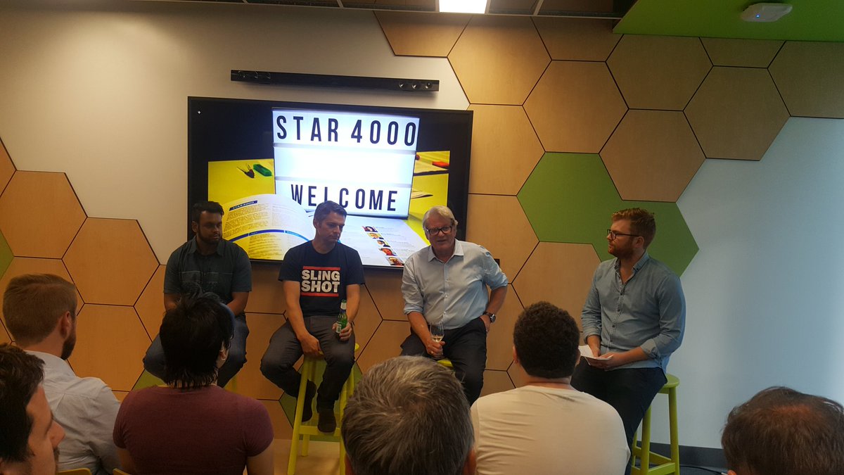 #STAR4000 wrap-up party discussing the innovation and startup scene in the Hunter #startup #innovation #entrepreneurship