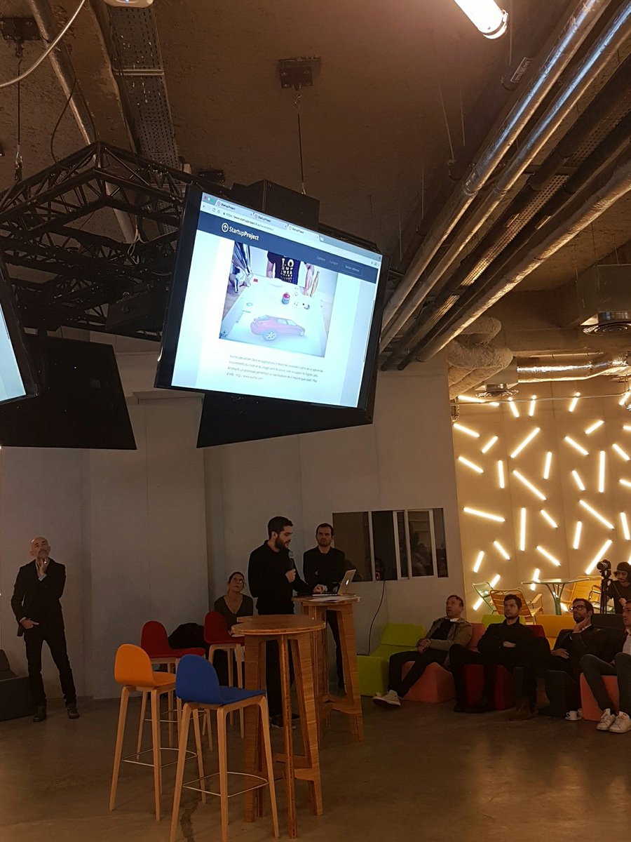 ieupmedia's tweet image. #startupproject c&apos;est la place de marché incroyable qui met en relation les start-up et les agences et vice versa ! Bravo !