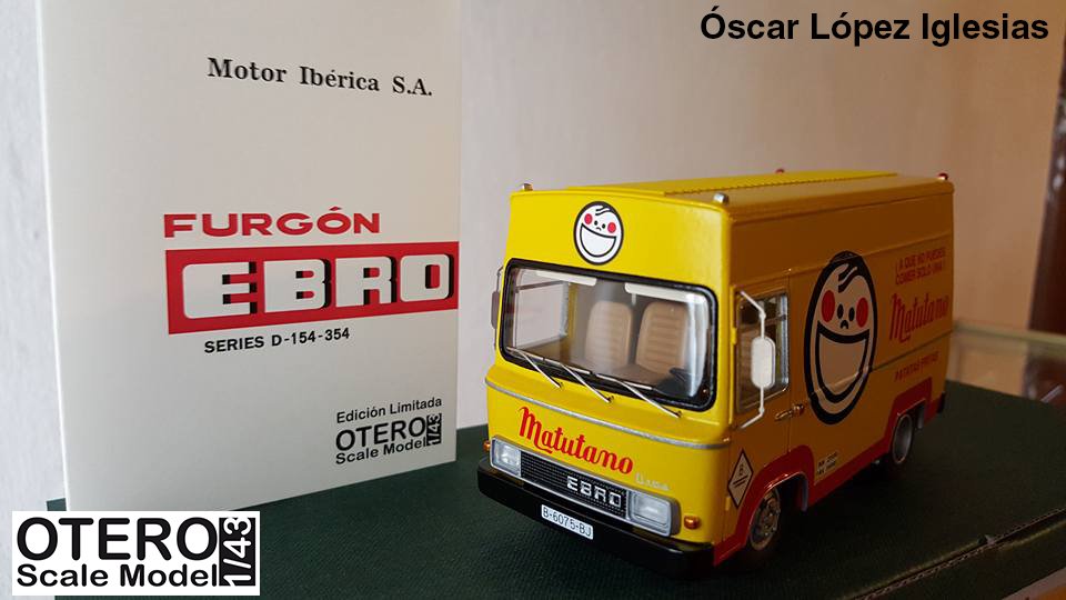 OteroScaleModel's tweet photo. Furgón #EBRO D-154 #Matutano de Óscar López #escala43 Ya empiezan a llegar las primeras unidades a sus nuevos hogares. #modelismo https://t.co/lXTpBf3p8Z