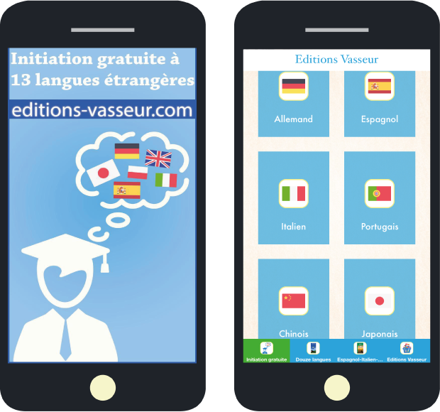 Digiappli's tweet photo. Parlissimo: application qui regroupe les livres Editions Vasseurs, permettant l'apprentissage des langues. https://t.co/PvubJUFPWj #digiapp https://t.co/phWUfv1SiF
