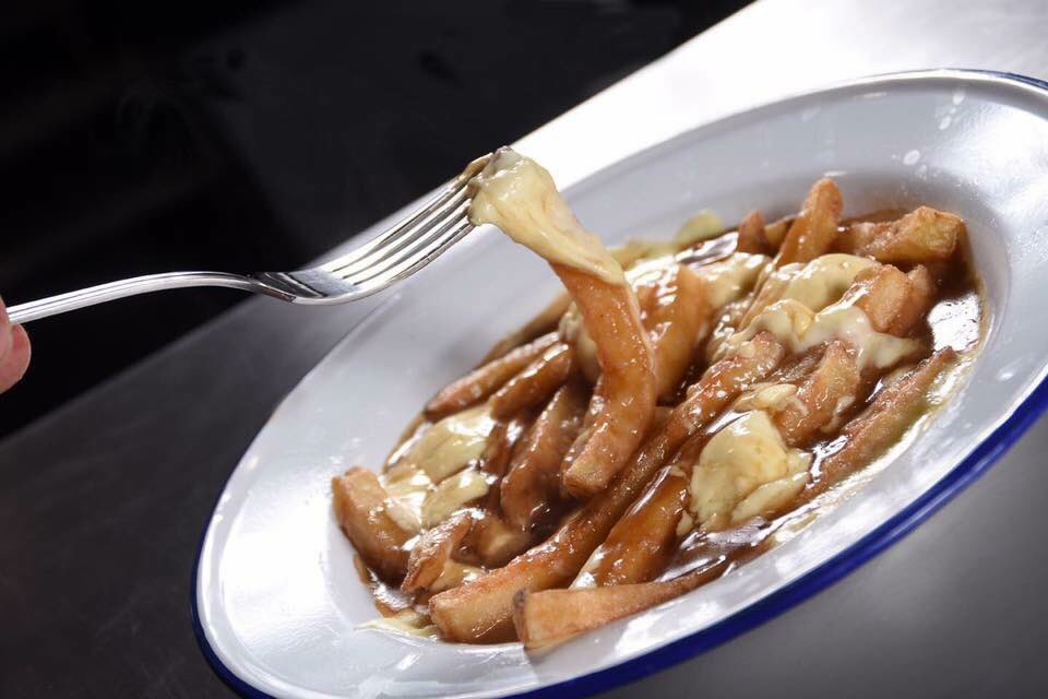 On a cold, winter day like this what you need is a delicious hot poutine. Made from our hand made, hand cut fries, gravy &amp; real cheese curds