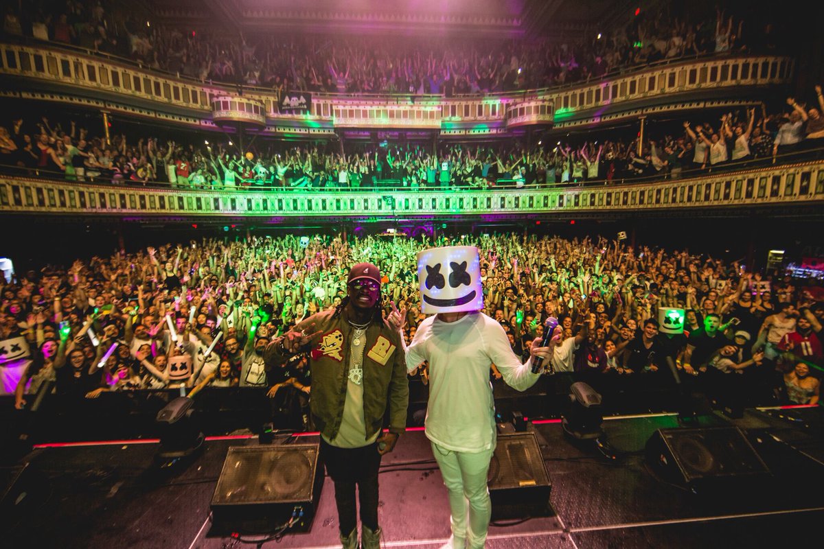 marshmello's tweet photo. Much love to @RichHomieQuan for coming through! https://t.co/FDOXNW7u3X
