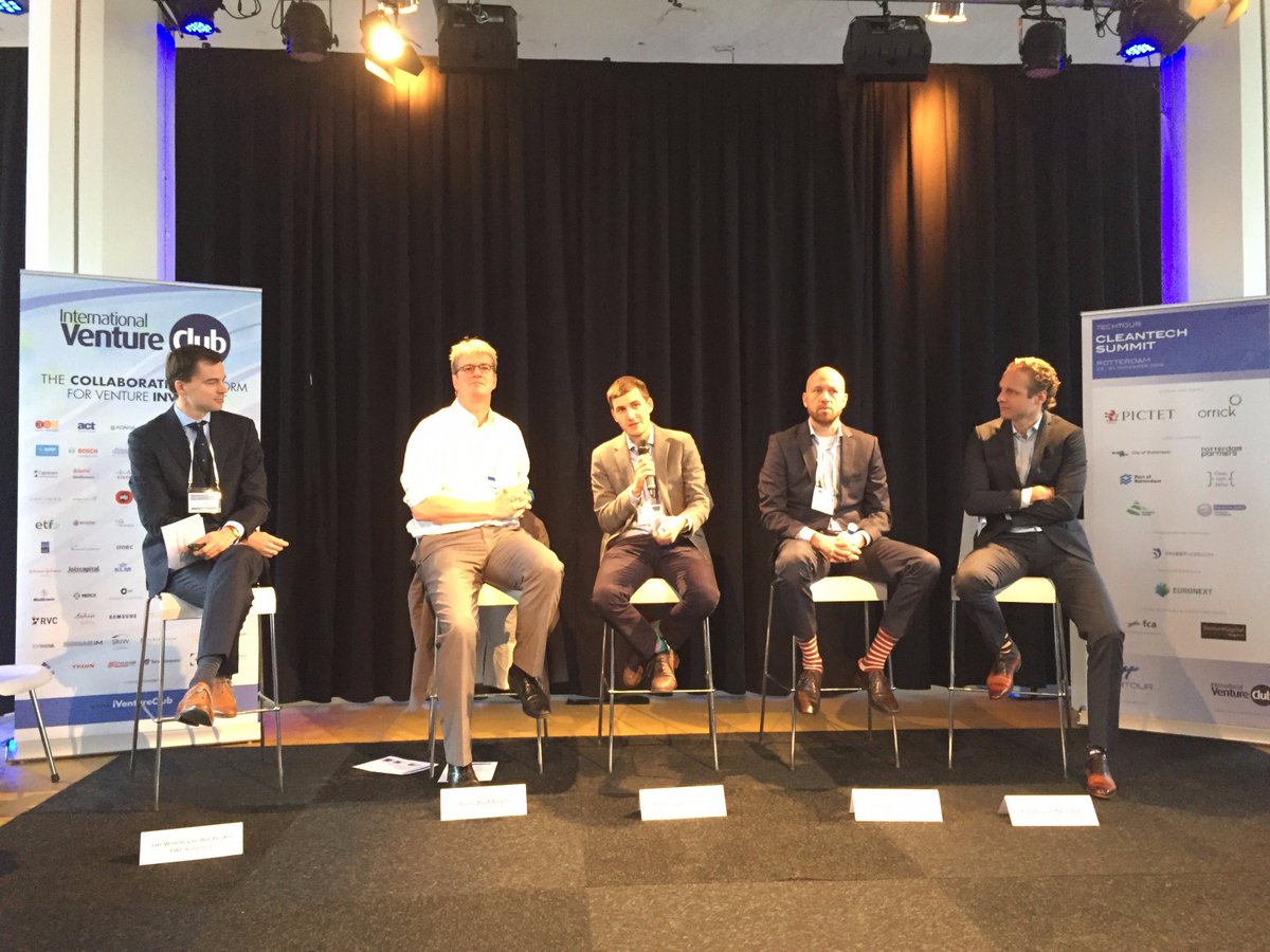 TechTourHQ's tweet photo. Opening panel #CTSR16 with @PwC_Nederland @BEEQUIP1 @BuccaneerDelft @EngieServicesNL @GE_Ventures &amp; @PortXLRotterdam #cleantech #innovation https://t.co/V6FBCQxnJT