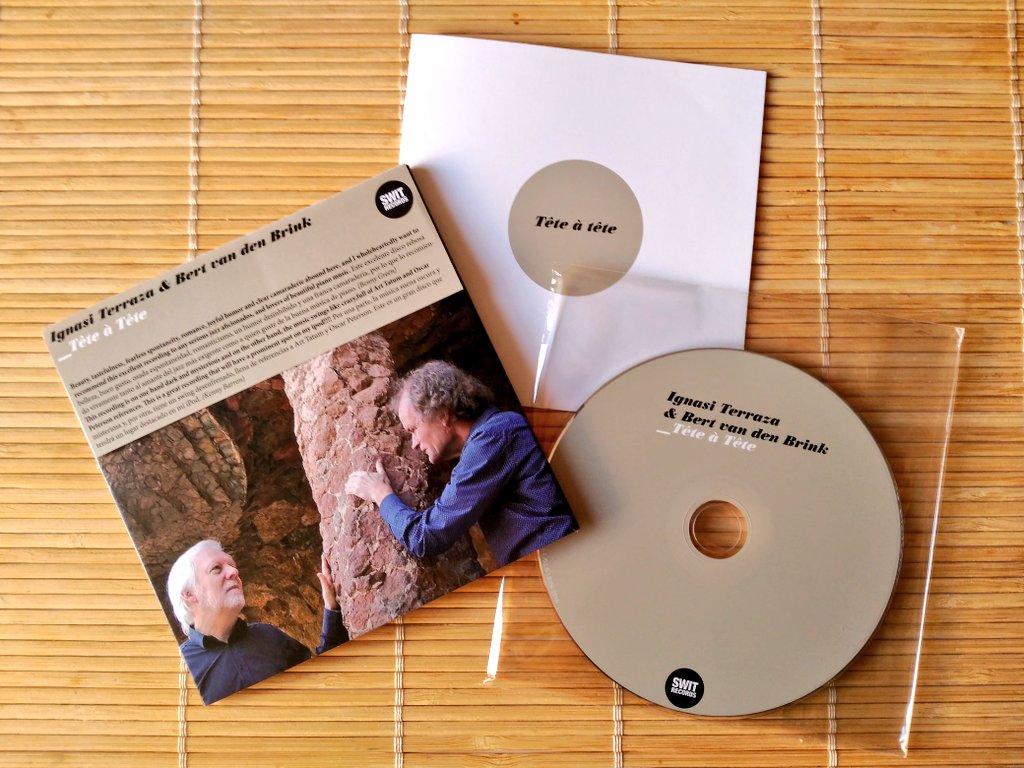 Nou treball de Ignasi Terraza amb el pianista Bert van den Brink, Tête a tête, molt aviat al programa i a la web. <a href="/switrecords/">Swit Records</a> #jazz