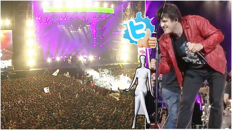 ciudad_magazine's tweet photo. MANNEQUIN CHALLENGE llegó al recital de Ciro y los Persas:"El más grande del mundo es argentino con 42 mil personas" https://t.co/lIS20Umt0u https://t.co/CJGyP6iJ2g
