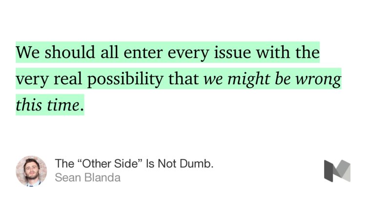 tom_tomminater's tweet photo. “The ‘Other Side’ Is Not Dumb.” — @SeanBlanda https://t.co/At3RPhTCHu https://t.co/zbQwnQl7tA