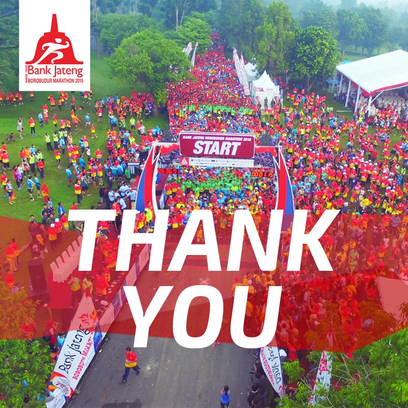 Terimakasih atas saran &amp; kritiknya, demi lancarnya Bormar selanjutnya. Dengan ini Kotak Saran utk Borobudur Marathon 2016 resmi kami tutup.