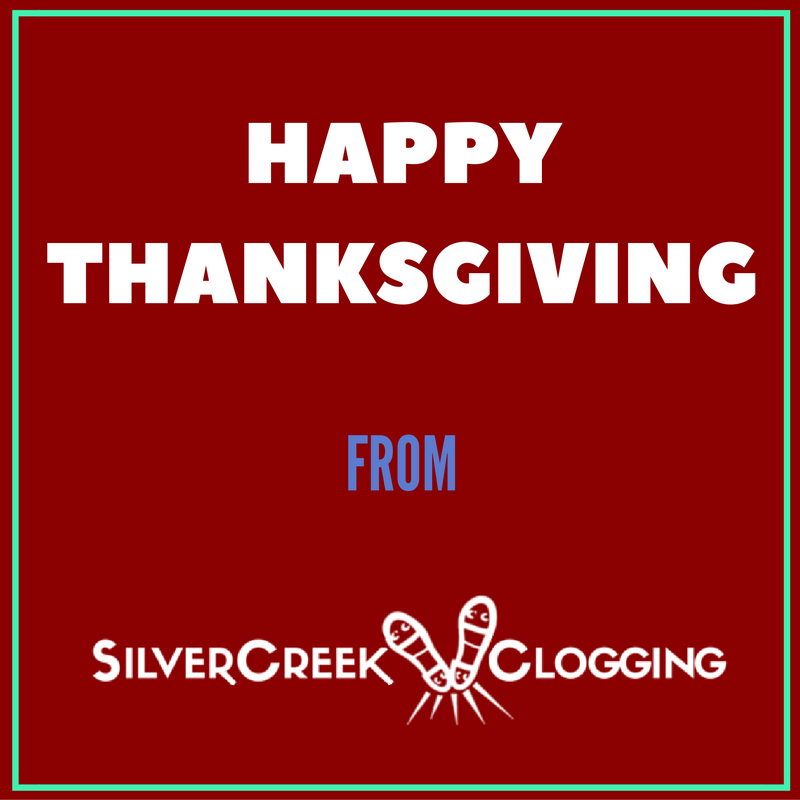 DanceAcoustic's tweet photo. This #Thanksgiving, there is much to be thankful for.What an amazing community of cloggers we are building.Thanks to you! #cloggingiscool https://t.co/S8sMGlRZ8z