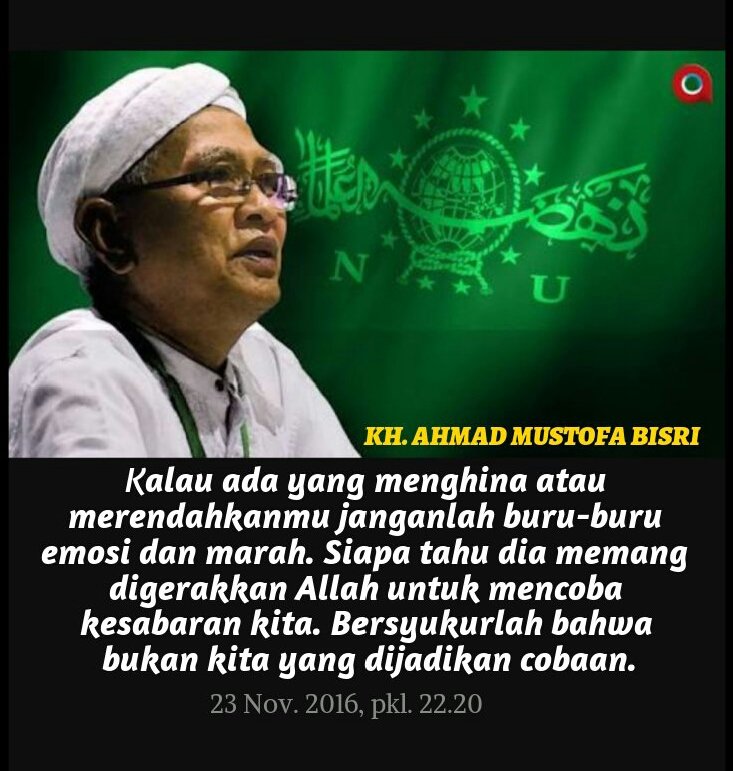 AlissaWahid's tweet photo. Ulama panutan saya. Pada dirinya, saya gamblang melihat upaya menegakkan Islam Rahmatan lil'alamin. https://t.co/YWZAtfcVtU