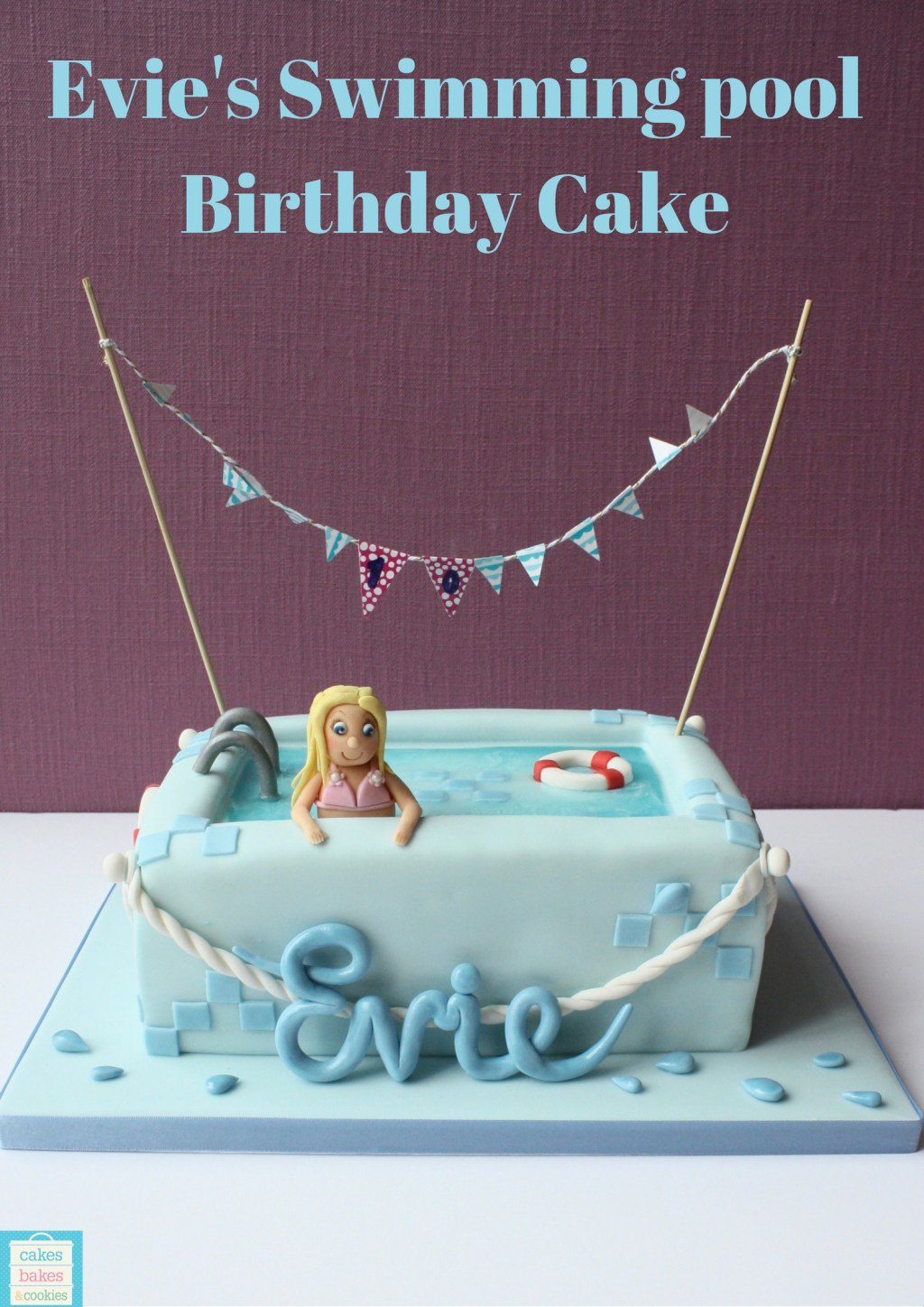 Emma Morton-Turner on X: "How to make a really cool watery Swimming pool  birthday cake #swimmingpoolcake https://t.co/ywpN0Mf9wW  https://t.co/nOBSu91ZWC" / X