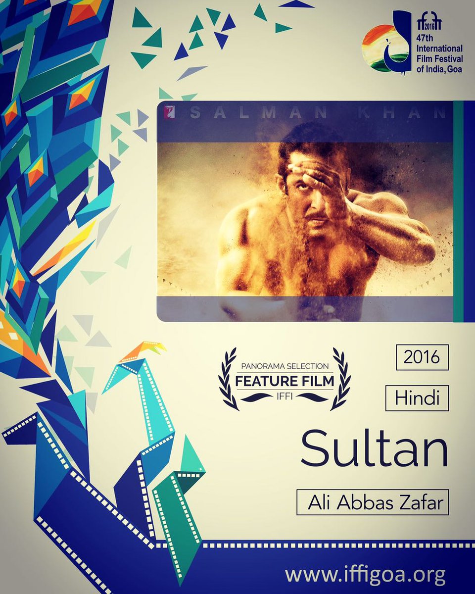 SultanTheMovie's tweet photo. A red carpet welcome. An open air screening. The blockbuster @SultanTheMovie is set to win hearts @IFFIGoa tonight, 8:30 pm. #SultanAtIFFI https://t.co/SiB1i8pBYM