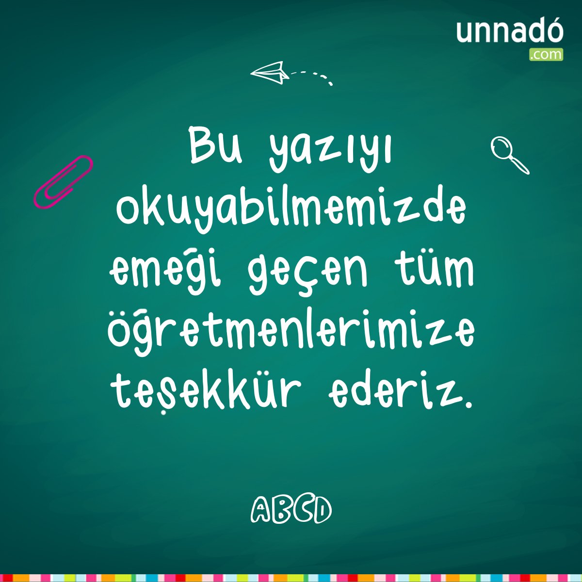 unnado's tweet photo. Tüm öğretmenlerimizin Öğretmenler Gününü kutlarız...
#öğretmenlergünü #24kasım #ögretmen #kutlama #24KasımÖğretmenlerGünü https://t.co/HRnUw5YO43
