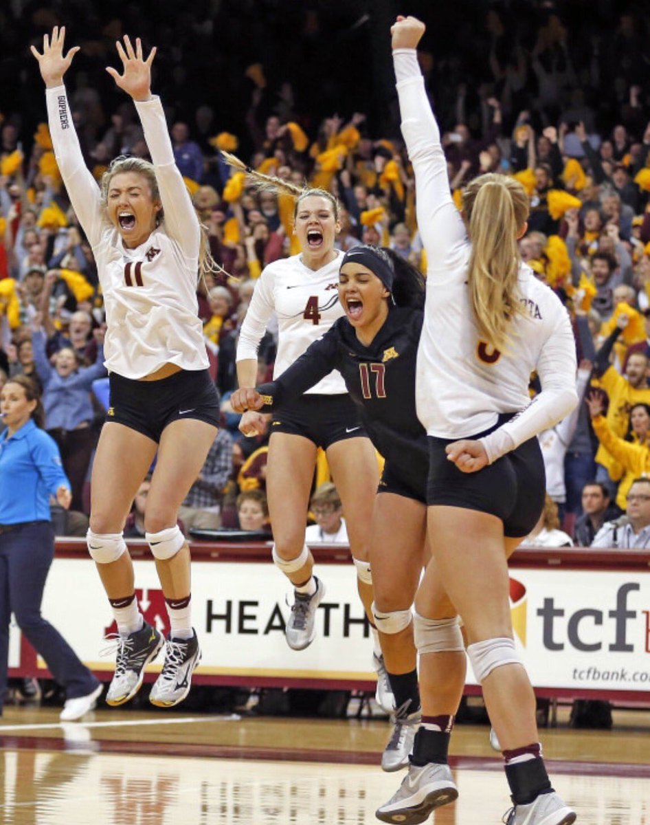 what a night. so thankful for moments like this <a href="/GopherVBall/">Minnesota Volleyball</a>