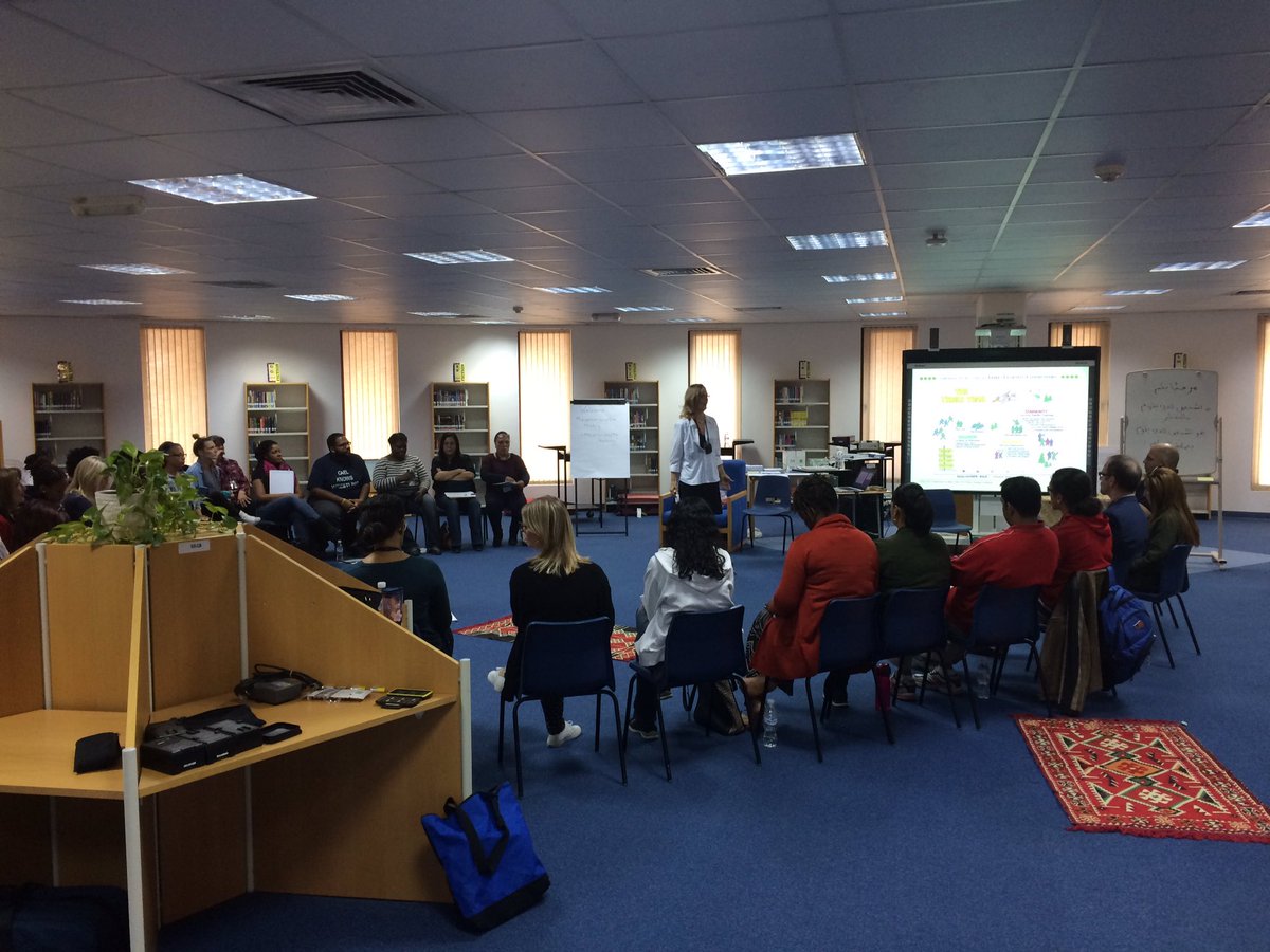 tlcbbs's tweet photo. We love when @DeanaDavies1 comes to work with #bbsteachers to learn about Tribes #tlcbbs #bbstribes https://t.co/cYe41LplJ2