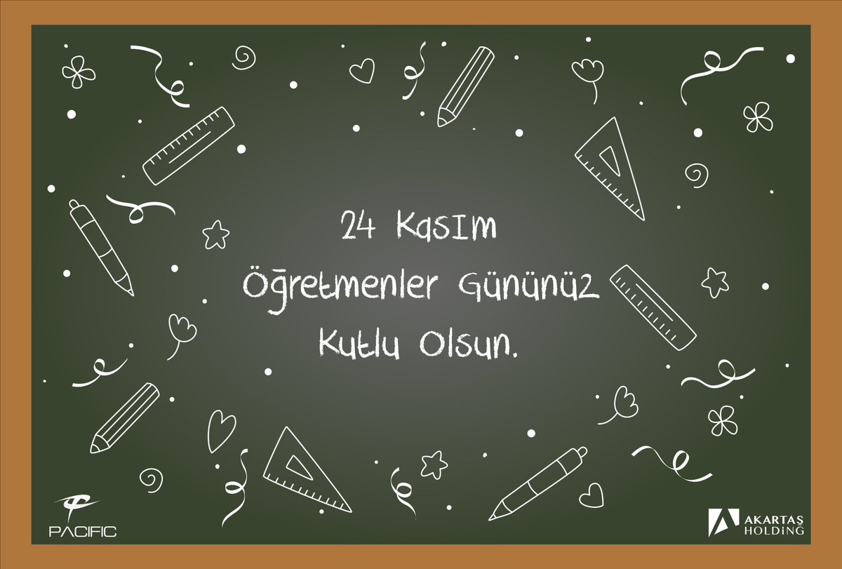 PasifikDnzclk's tweet photo. Tüm Öğretmenlerimizin Öğretmenler Gününü Kutlarız! #24Kasım #ÖğretmenlerGünü #PasifikDenizcilik #PacificShippingGroup #maritime #shipping https://t.co/KwJUZEMggl
