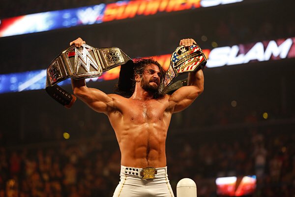 HeavyAmbrose's tweet photo. Im dead @WWERollins https://t.co/g7ZaZFsbIc