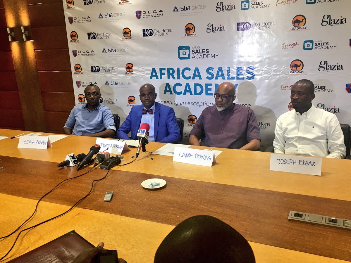 TheSalesAcad's tweet photo. #TheSalesAcademy reality show will feature a solid faculty - @lanreolusola @iamsegunakande,Joseph Edgar &amp; more!Click link in bio to register https://t.co/W9rFKEmzEl