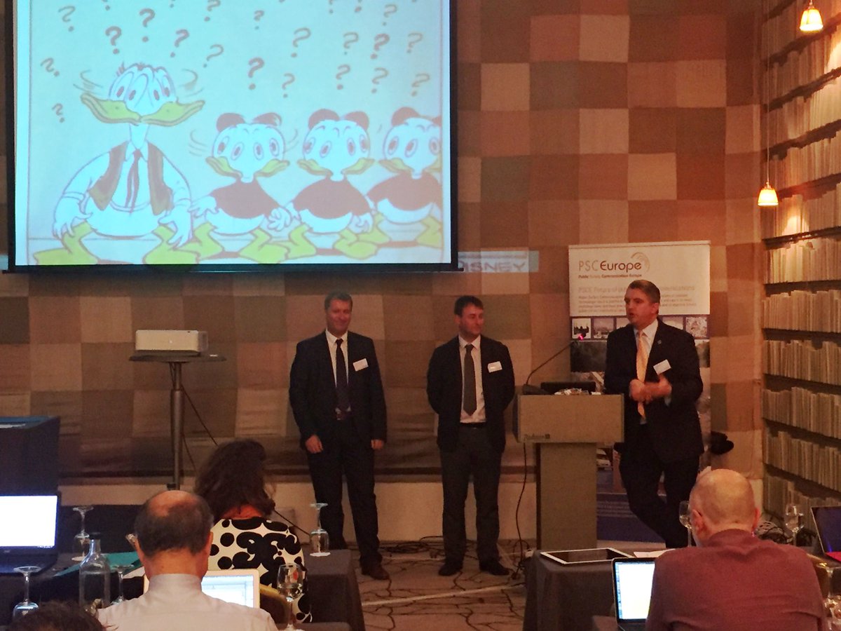 manfredblaha's tweet photo. Broadband podium at the PSCE conference with @TJPublicSafety @cyberdjl @psc_e #PSCEAthens https://t.co/34HdO4ym8f