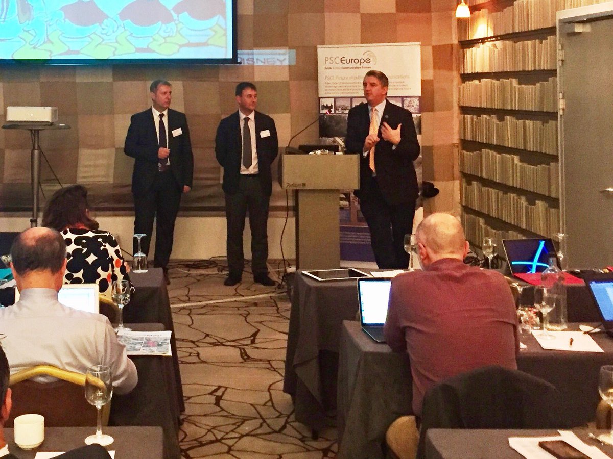 manfredblaha's tweet photo. Broadband podium at the PSCE conference with @TJPublicSafety @cyberdjl @psc_e #PSCEAthens https://t.co/34HdO4ym8f