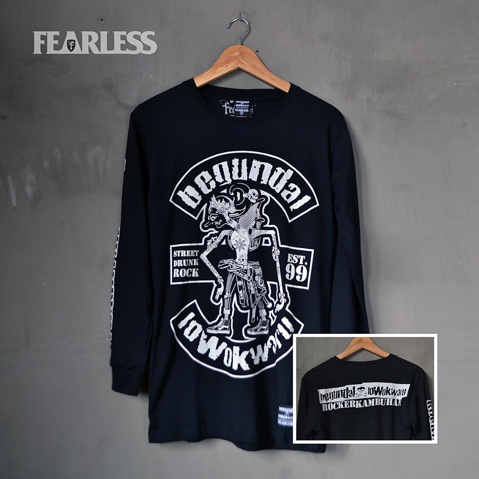 LS ROCKER KAMBUHAN HITAM | 150K | FOR ORDER : 081252160073 | PIN : F34RLESS | OFIICIAL LINE @ FEARLESSMERCH