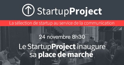 Ce matin suivez le lancemt de la marketplace #StartupProject <a href="/NatalieRastoin/">Natalie Rastoin</a> <a href="/createch_tank/">Creative Tech Tank</a> <a href="/Udecam/">Udecam</a> <a href="/AACClive/">AACC Live</a> 
info bit.ly/Startuppro