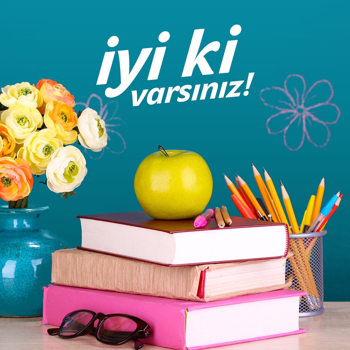 Tüm öğretmenlerimizin Öğretmenler Günü’nü kutlarız! #24kasım