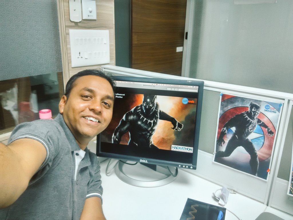 sandipAura's tweet image. #SoftwebHackathon2016 #SoftwebBlackPanther #SoftwebIOT