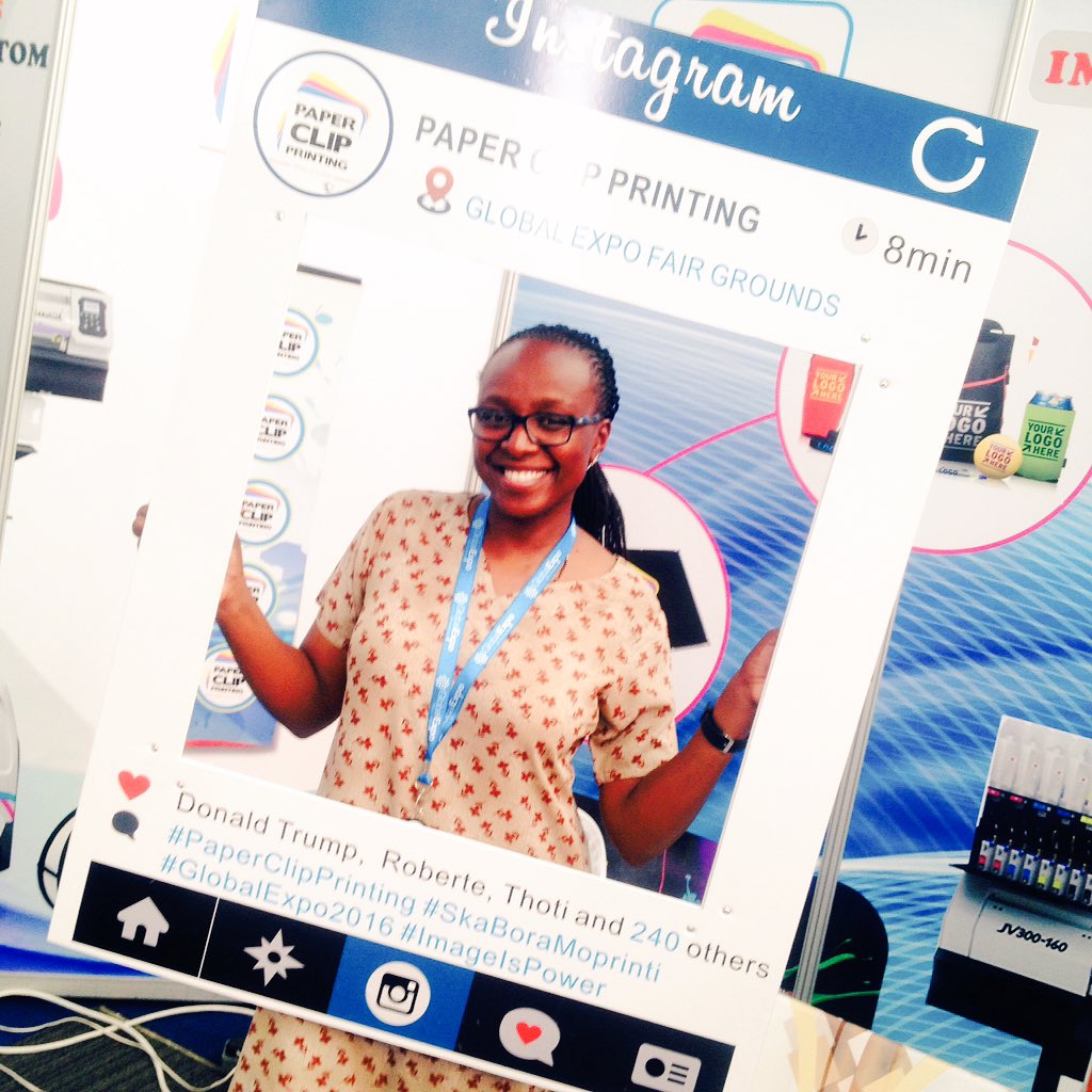 PaperClipPrint's tweet photo. WE ARE OUT AT THE #GlobalExpo2016 AND WE ARE IN FULL SWING!!

OUR PRINTERS WILL BE HERE AND WE WILL BE PRINTING ON THE SPOT!! https://t.co/Lek2lsw4yF