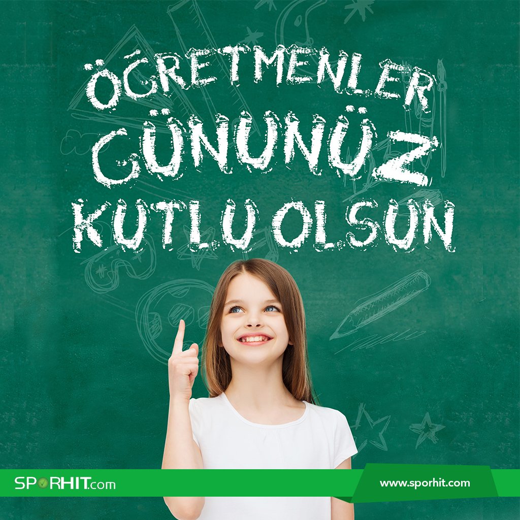 SporHit's tweet photo. Gelecek gençlerin, gençler ise öğretmenlerin eseridir. Tüm Öğretmenlerimizin, Öğretmenler günü kutlu olsun. https://t.co/ydaIQm2kzh