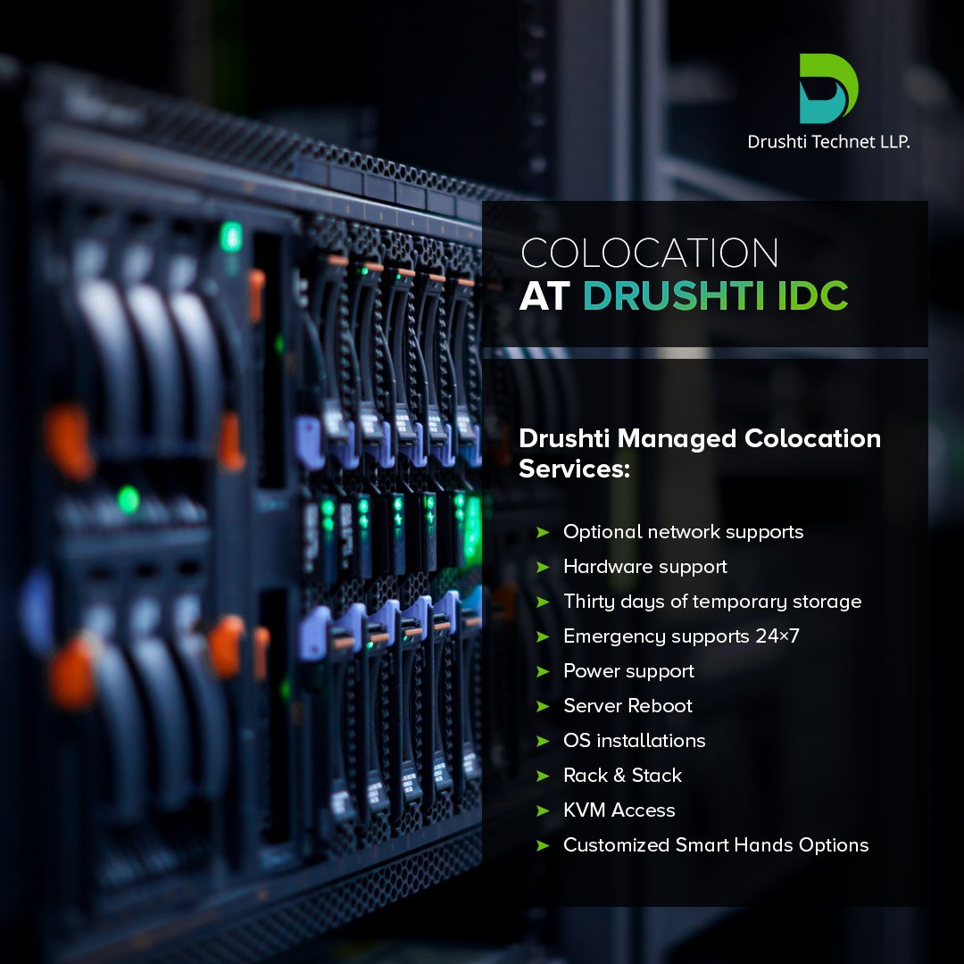 DrushtiNet's tweet image. We offer #ColocationServices .  @cloudcolocation  #Colocation   #ColocationHosting   #drushtitechnetllp 
Visit : dinpl.com/colocation-at-…