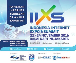 tribunnews's tweet photo. Datang ke #IIXS2016, kalian akan dapat Internet gratis 1 Gbps selama pameran berlangsung! Segera kunjungi Balai Kartini 22-24 Nov #aitueksis https://t.co/DlJEbq7GPZ