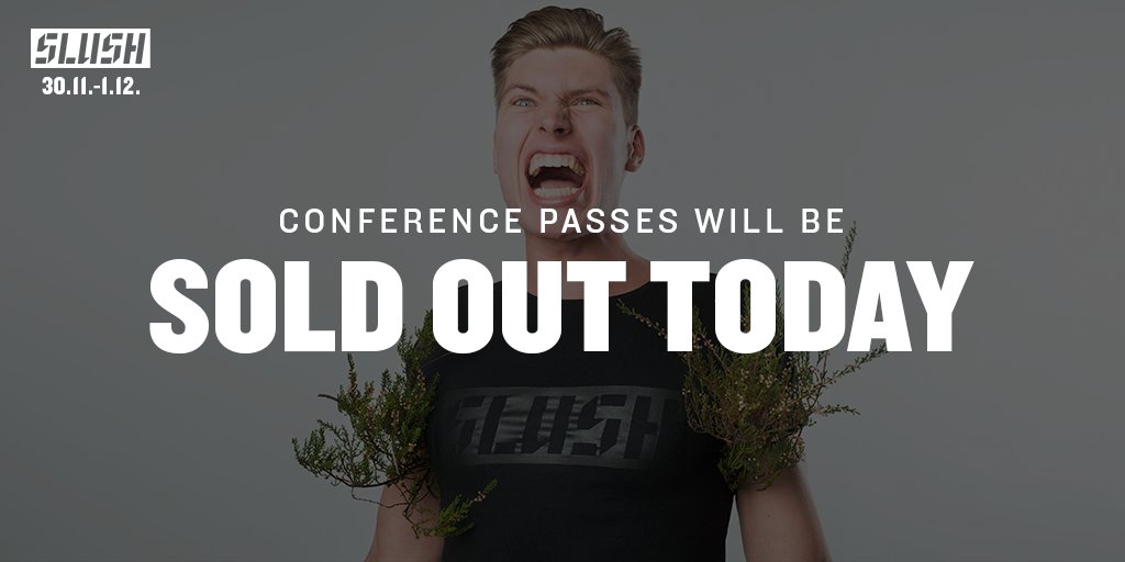 Slush tweet media