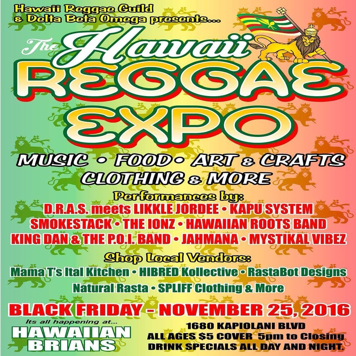 deltabetaomega's tweet photo. #HIreggaeEXPO #hawaiireggae #reggae2016 #irievibes #reggaeparty #hawaiireggae @ReggaeGuild @KapuSystem @mystikalvibez1 @hawaiianbrians https://t.co/oc5e4yT9G6