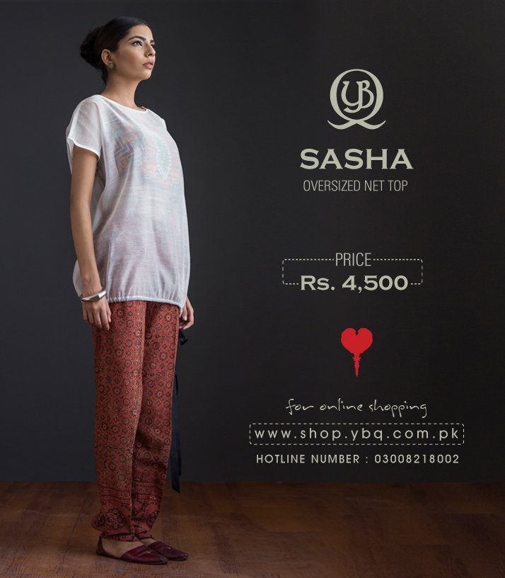 YBashirqureshi's tweet photo. #Introducing #SASHA, our Ivory #COTTON #Silk Net Top with a #RavenBlack #Drawstring perfect 4 layering on your day out. #layering #Buyonline https://t.co/T4plOMZWy8