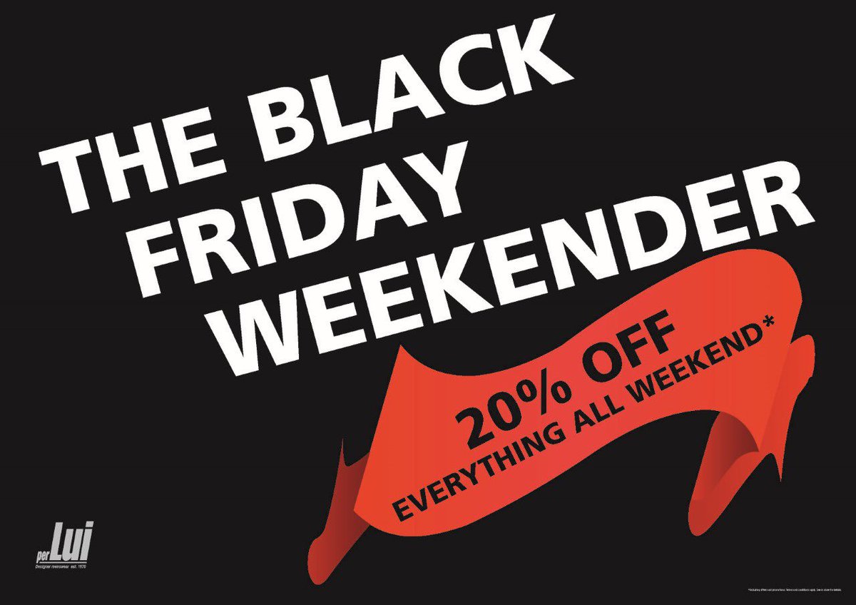 PerLui1970's tweet photo. Per lui have started Black Friday early, so come in today to pick up a bargain https://t.co/FUMhL9rRJs