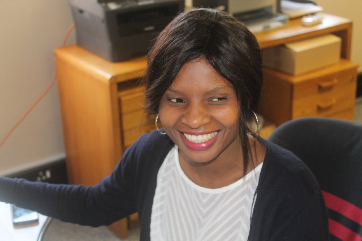 IntellisecSA's tweet photo. The #happy #smiling face of #Intellisec - courtesy of Mandisa Pakkies from our Finance Dept. https://t.co/mfodIuWeTt